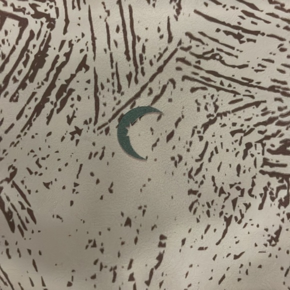 Zyia Active Pink Etching Light n Tight Hi-Rise 7/8 Leggings Size 4 Mocha - Picture 5 of 7